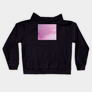 Texture pink concreet Kids Hoodie